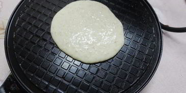 хрустящие бананово-овсяные вафли