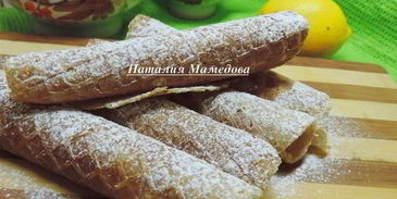 хрустящие бананово-овсяные вафли