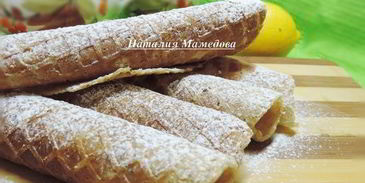 хрустящие бананово-овсяные вафли