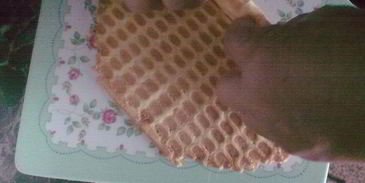 хрустящие вафельные трубочки