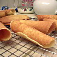 Рецепт Крумкаке — Норвежских вафельных трубочек