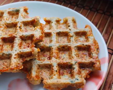 Сырные вафли