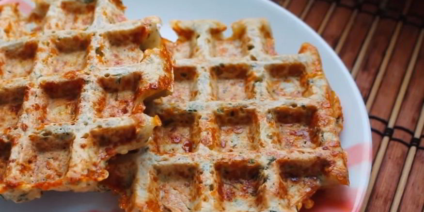 Рецепт сырных вафель