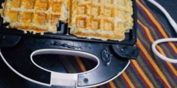 сырные вафли