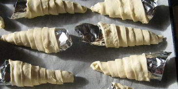 трубочки со сгущенкой