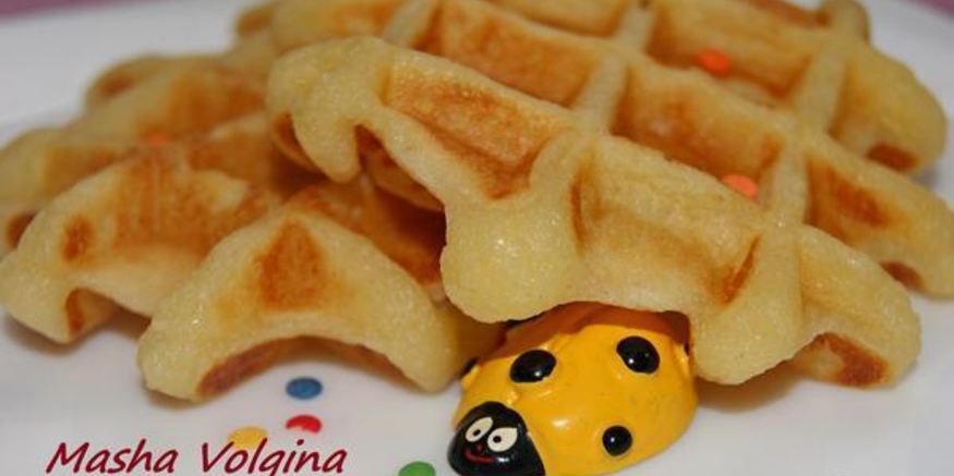 Рецепт вафель рисовых