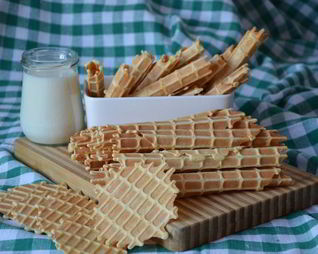 Вафли родом из детства