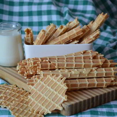 Вафли родом из детства