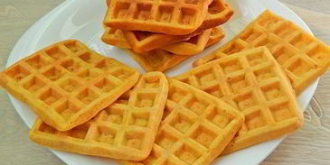 вафли с абрикосом