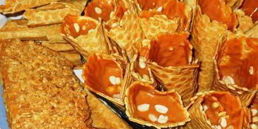 вафли со сгущенкой