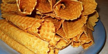 вафли со сгущенкой