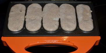 яблочные вафли с корицей