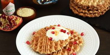 закусочные вафли с аджикой