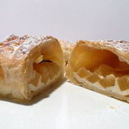 Рецепт Яблочных слоек с творогом