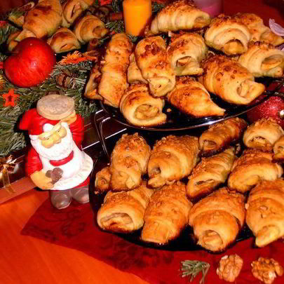 Яблочные слойки в лимонадной карамели