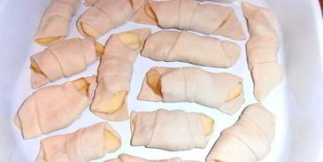 яблочные слойки в лимонадной карамели