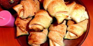 яблочные слойки в лимонадной карамели