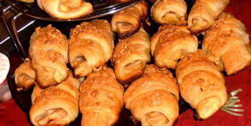 яблочные слойки в лимонадной карамели