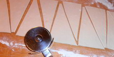 яблочные слойки в лимонадной карамели