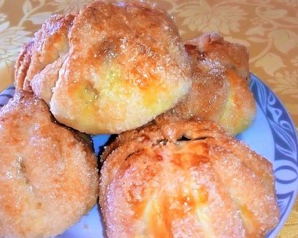 Яблоки в тесте булочки с яблоком