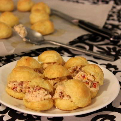 Несладкая начинка для профитролей