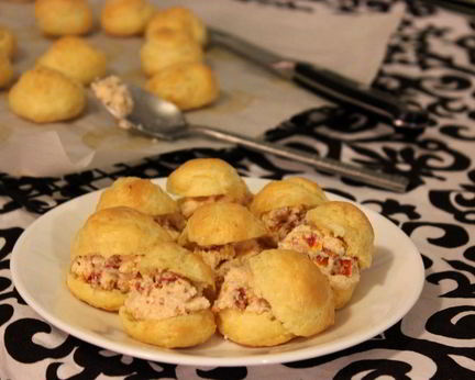 Несладкая начинка для профитролей