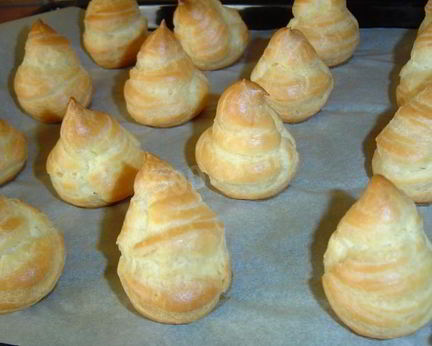 Профитроли быстрые