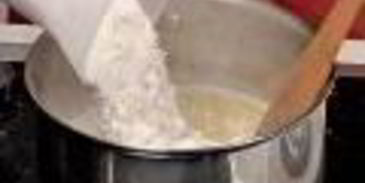 профитроли с картофельным салатом