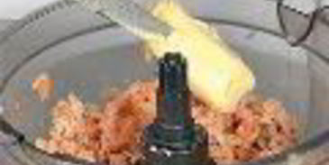 профитроли с кремом из лосося