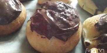 профитроли с разным кремом