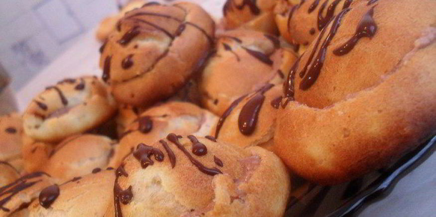 Рецепт профитролей с шоколадным кремом