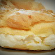 Рецепт Профитролей с заварным кремом без пшеничной муки