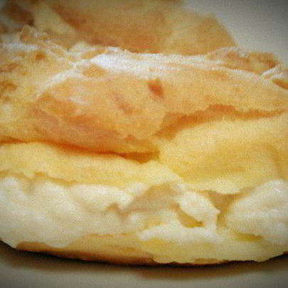 Профитроли с заварным кремом без пшеничной муки