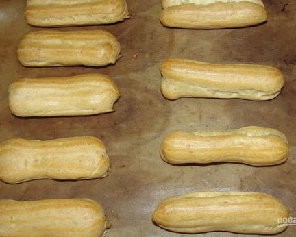 Тесто на эклеры