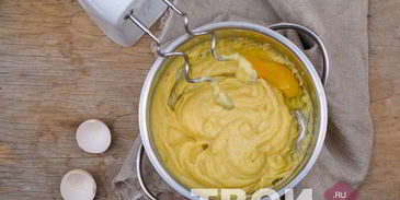 тесто заварное для эклеров