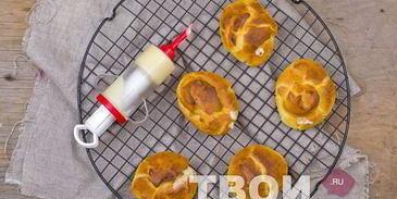 эклеры домашние