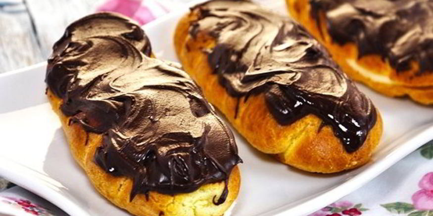 Рецепт эклеров из заварного теста с кремом