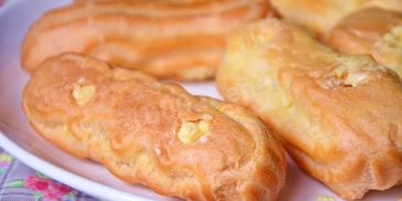 эклеры ореховые