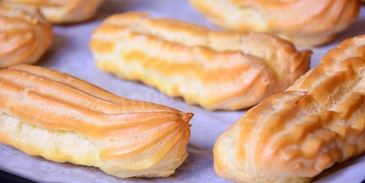 эклеры ореховые