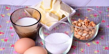 эклеры ореховые