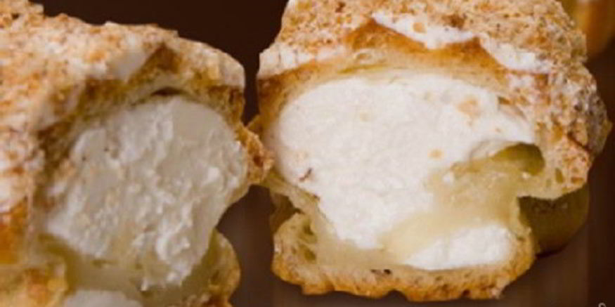 Рецепт эклеров с белковым кремом