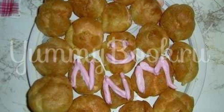 Рецепт эклеров с кремом