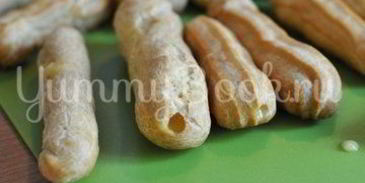 эклеры с лимонным кремом