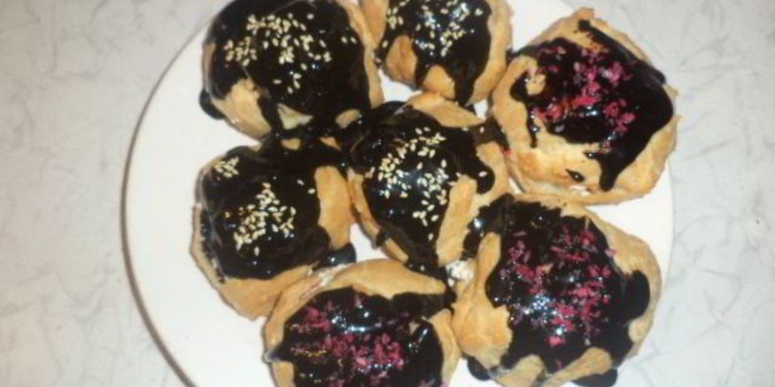 Рецепт эклеров с творожным кремом