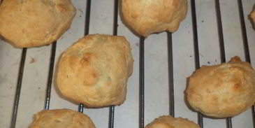 эклеры с творожным кремом