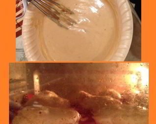 Эклеры с заварным ванильным кремом