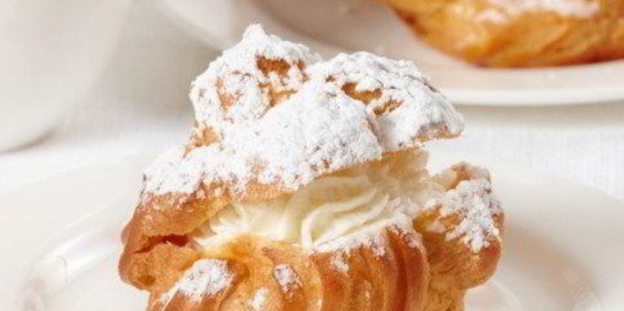 Рецепт эклеров со сливочно-творожным кремом