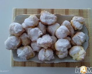 Эклеры со сливочным кремом