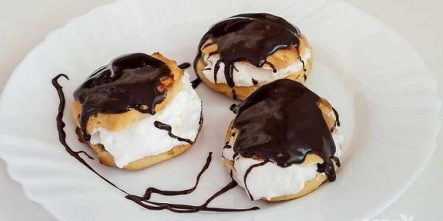 Рецепт эклеров в духовке