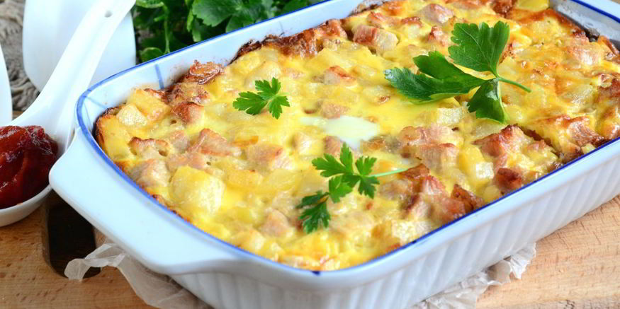 Рецепт быстрой запеканки